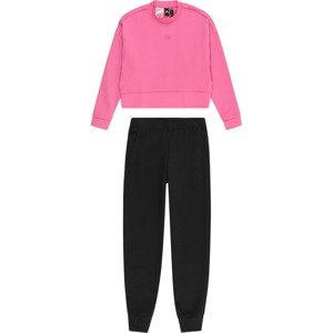 ADIDAS SPORTSWEAR Tepláková souprava pink / černá