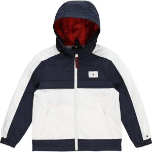 TOMMY HILFIGER Přechodná bunda 'Chicago' námořnická modř / červená / bílá