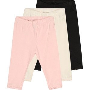 GAP Kalhoty růžová / pudrová / černá