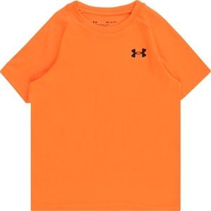 UNDER ARMOUR Funkční tričko 'Tech 2.0' oranžová / černá