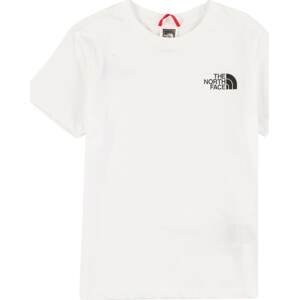THE NORTH FACE Funkční tričko 'SIMPLE DOME' černá / bílá