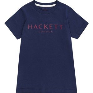 Hackett London Tričko námořnická modř / grenadina