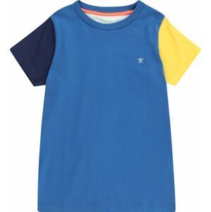 Hackett London Tričko námořnická modř / kobaltová modř / pastelová modrá / žlutá