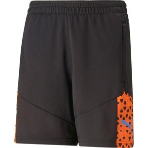 PUMA Sportovní kalhoty 'IndividualCUP' modrá / oranžová / černá