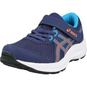 ASICS Sportovní boty 'CONTEND 8 PS' tmavě modrá / oranžová