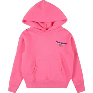 Polo Ralph Lauren Mikina námořnická modř / pink / bílá