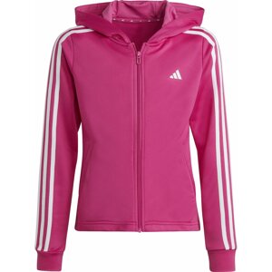 ADIDAS SPORTSWEAR Sportovní mikina pink / bílá