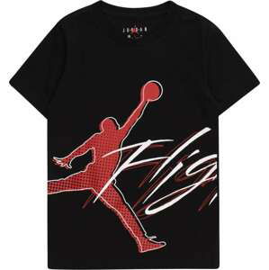 Jordan Tričko 'FLIGHT' červená / černá / bílá