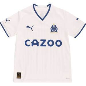 PUMA Funkční tričko 'Olympique De Marseille Home 22/23' tmavě modrá / zlatá / bílá