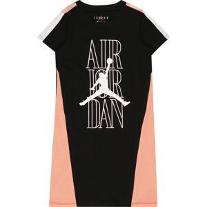 Jordan Šaty pink / černá / bílá