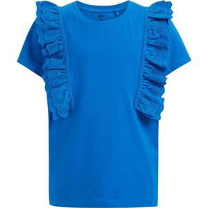WE Fashion Tričko kobaltová modř