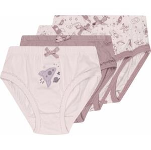 JACKY Spodní prádlo fialová / bílá