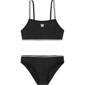 DKNY Bikiny černá / přírodní bílá