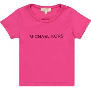 Michael Kors Kids Tričko fuchsiová / černá