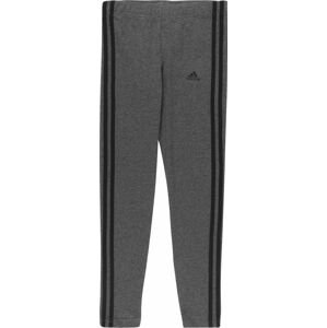 ADIDAS SPORTSWEAR Sportovní kalhoty šedý melír / černá