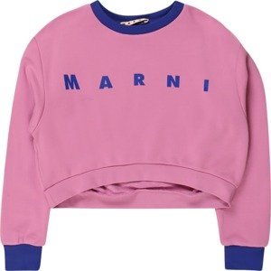 Marni Mikina modrá / pink