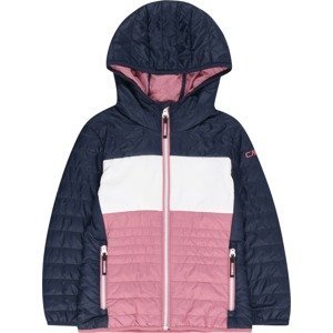 CMP Outdoorová bunda námořnická modř / pink / bílá