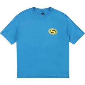 QUIKSILVER Funkční tričko 'KALEIDOSCOPE' modrá / žlutá / černá