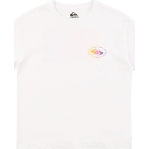 QUIKSILVER Funkční tričko modrá / žlutá / oranžová / bílá
