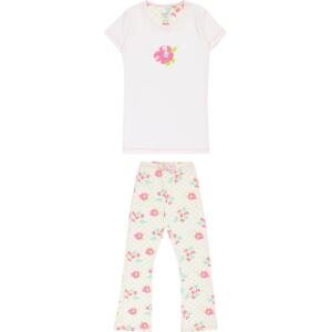 Claesen's Pyžamo světlemodrá / rákos / pink / bílá