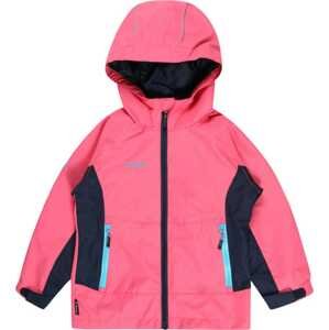 Kamik Outdoorová bunda světlemodrá / pink / černá