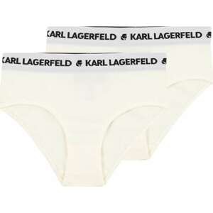 Karl Lagerfeld Spodní prádlo šedá / černá / bílá