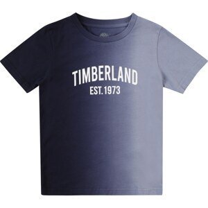 TIMBERLAND Tričko modrá / noční modrá / bílá