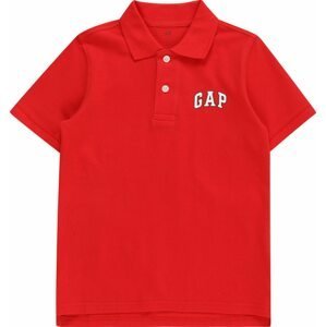 GAP Tričko červená / bílá