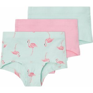 NAME IT Spodní prádlo tyrkysová / pink / pastelově růžová