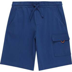 UNITED COLORS OF BENETTON Kalhoty námořnická modř / oranžová