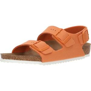 BIRKENSTOCK Sandály 'Milano' oranžová