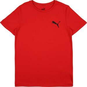 PUMA Funkční tričko 'ACTIVE' tmavě modrá / jasně červená