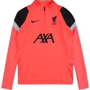 NIKE Funkční tričko 'Liverpool FC Strike' šedá / svítivě červená / černá