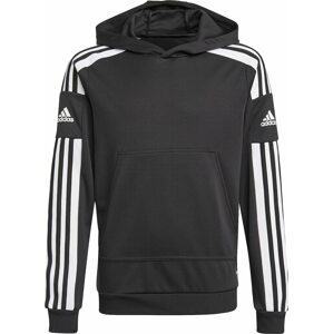 ADIDAS PERFORMANCE Sportovní mikina černá / bílá