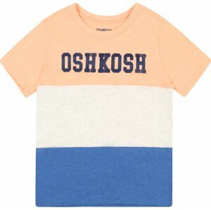 OshKosh Tričko modrá / oranžová / bílá