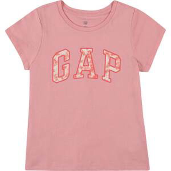GAP Tričko pink / červená / bílá