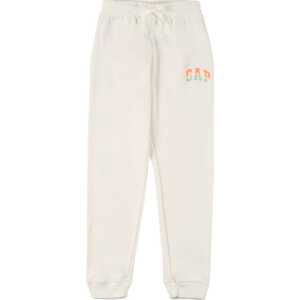 GAP Kalhoty světlemodrá / žlutá / oranžová / offwhite