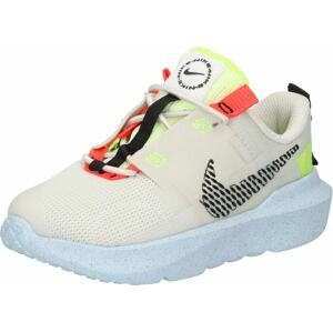 Nike Sportswear Tenisky 'Crater Impact' světle béžová / svítivě žlutá / oranžová / černá