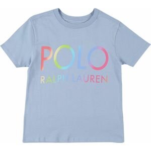 Polo Ralph Lauren Tričko kouřově modrá / kiwi / fialová / pink / červená