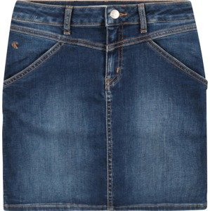 Calvin Klein Jeans Sukně modrá džínovina