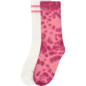GAP Ponožky pink / tmavě růžová / bílá
