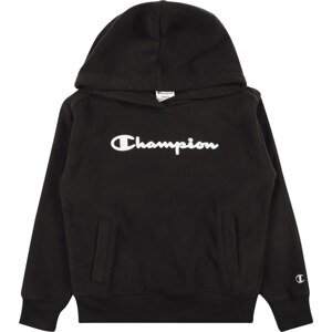 Champion Authentic Athletic Apparel Mikina černá / bílá