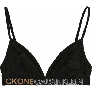 Calvin Klein Underwear Podprsenka zlatá / černá / bílá