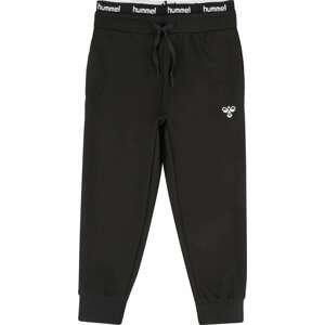 Hummel Sportovní kalhoty 'Varan' černá / bílá