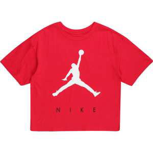 Jordan Tričko červená / bílá