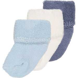 LILIPUT Ponožky světlemodrá / tmavě modrá / bílá