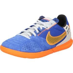 NIKE Sportovní boty 'Streetgato' královská modrá / svítivě oranžová