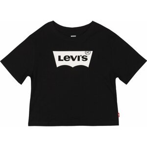 LEVI'S Tričko černá / bílá