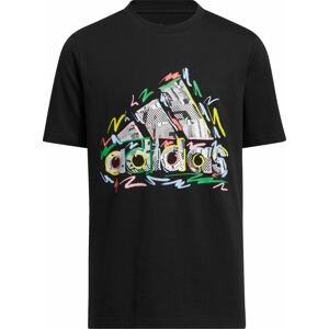 ADIDAS SPORTSWEAR Funkční tričko mix barev / černá
