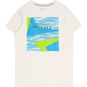 ICEPEAK Funkční tričko nebeská modř / zelená / bílá